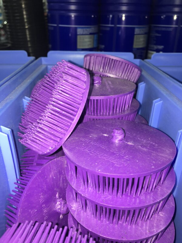 3M ROLOC Bristle Discs 75mm Pur G36