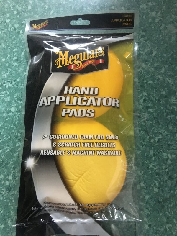 Meguiars Hand Applicator Pads 2Pk - Soft Buff