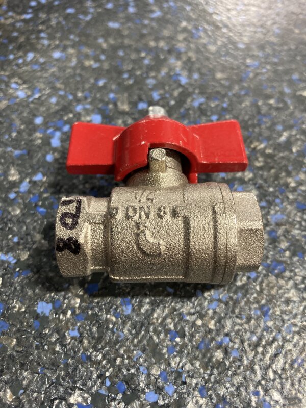 AF Shutoff Valve 1/4" Female to Male