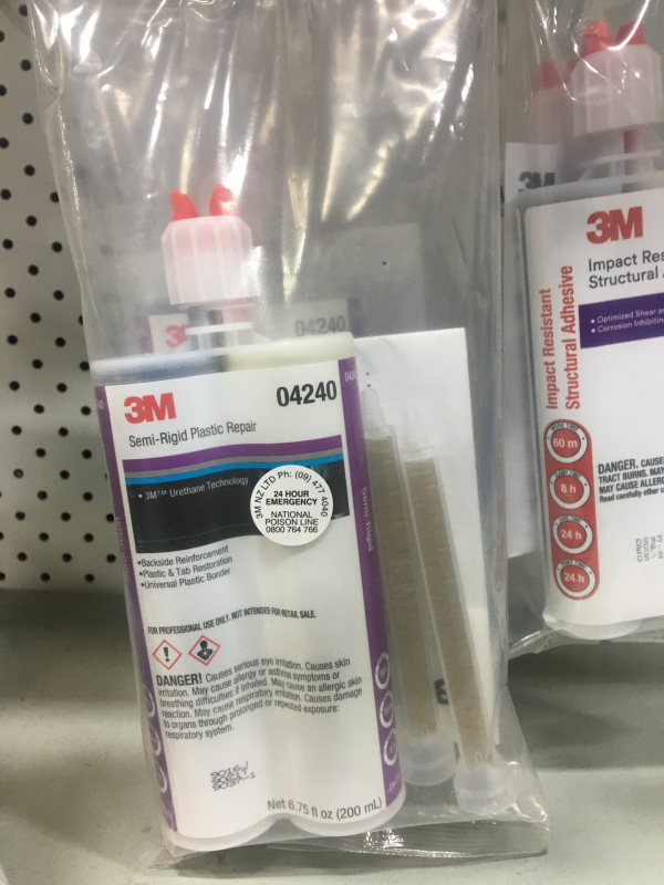 3M Semi Rigid Plastic Repair 4240 200ml