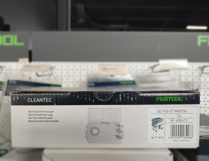 FE FESTOOL CT Midi Filter Bag Box5 498411