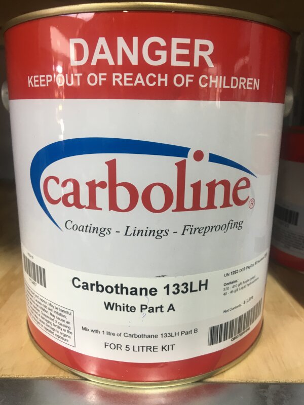 AL Carbothane 133LH White Base 4L