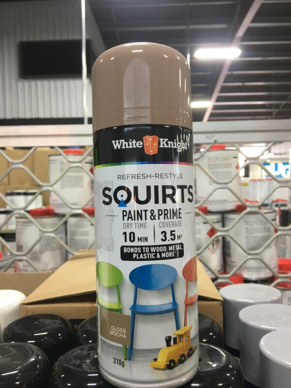 White Knight Squirts Mocha 310gm