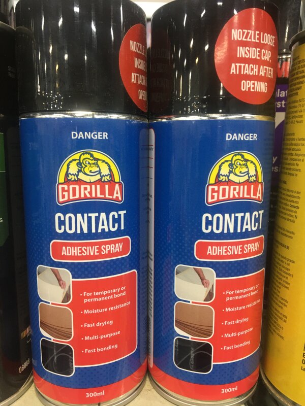 HF Gorilla Contact Disc Adhesive Aerosol