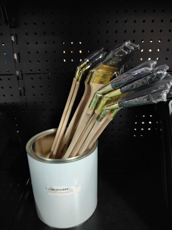 Offset Radiator Brush50mm WoodenHandle