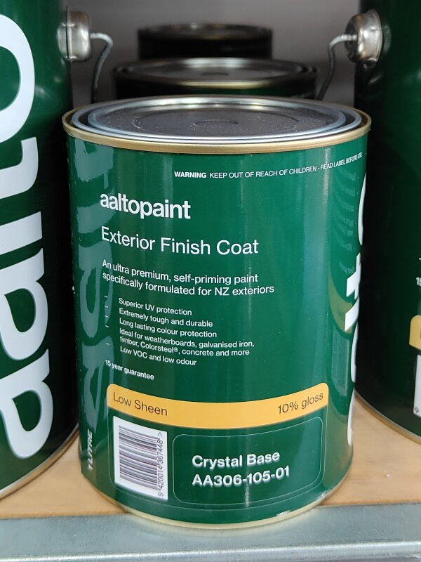 Aalto Ultra Premium Exterior Low Sheen Crystal Base 1L