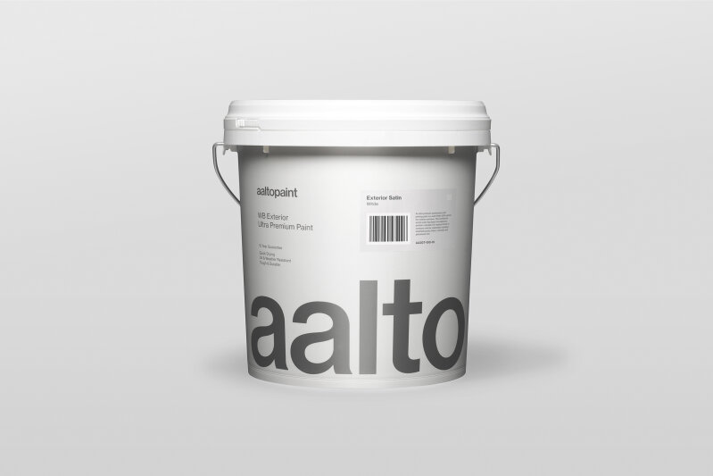 Aalto Ultra Premium Exterior Satin 1/2 White Base 10L
