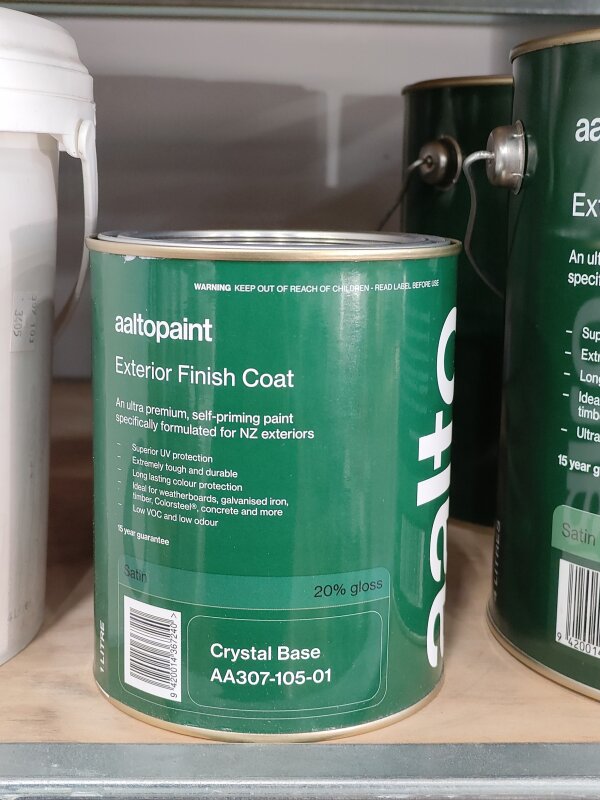 Aalto Ultra Premium Exterior Satin Crystal Base 1L