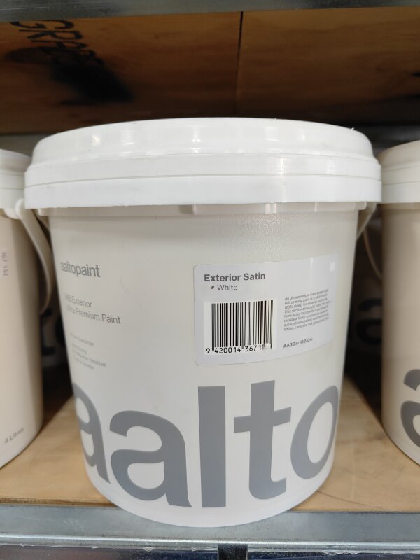 Aalto Ultra Premium Exterior Satin White 4L