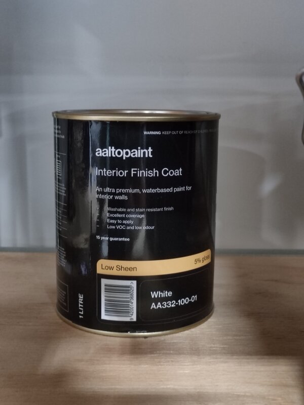 Aalto Ultra Premium Interior Low Sheen White 1L
