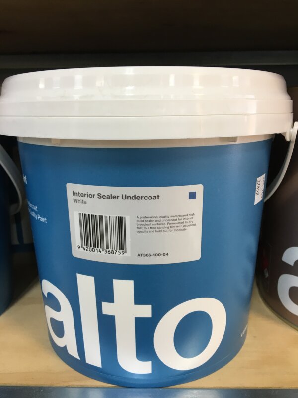 Aalto Interior Sealer Undercoat White 4L