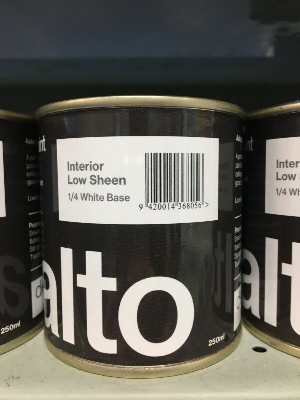 Aalto Testpot 1/4 White Base 250ml