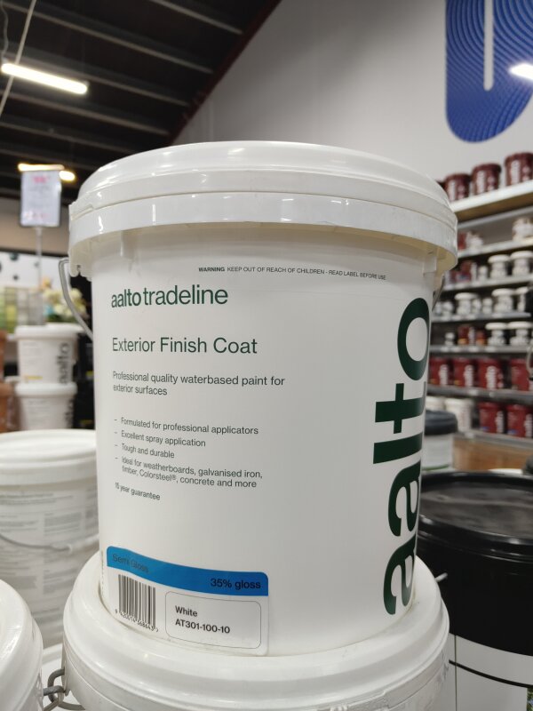 Aalto Trade Exterior Semi Gloss White 10L