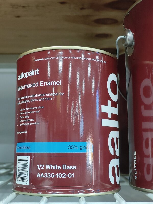 Aalto WB Enamel SemiGloss 1/2 White 1L