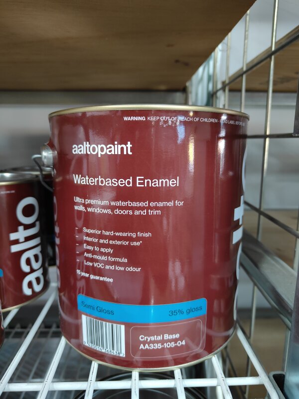 Aalto WB Enamel Semi Gloss Crystal 4L