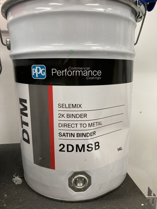 PT Direct to Metal Satin Binders 14L