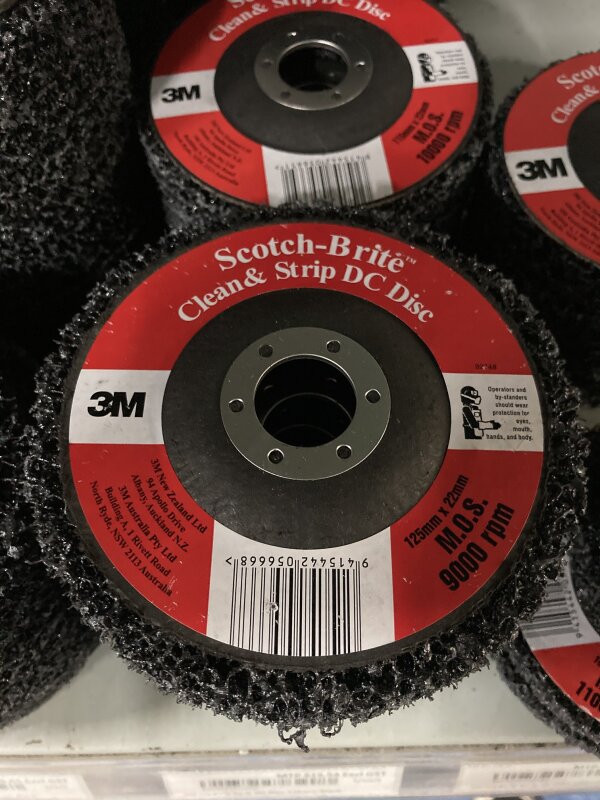 3M Clean & Strip 115 x 22 DC Black