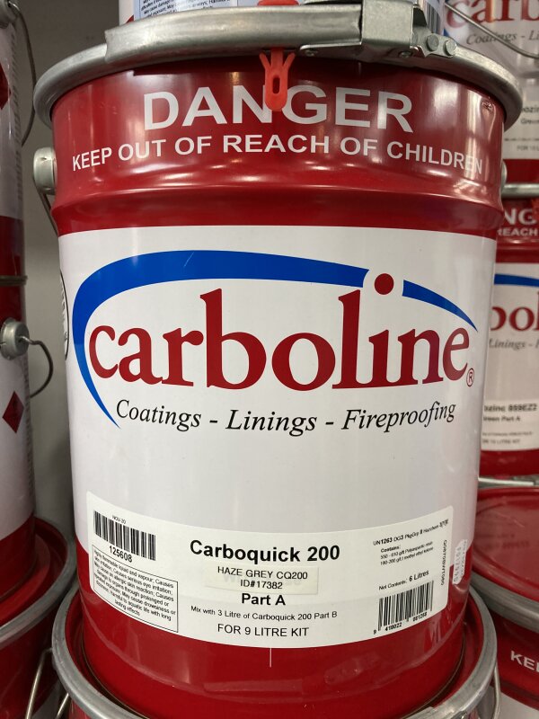 AL CARBOQUICK 200 N53 BLUE GREY PART A 6 LITRES