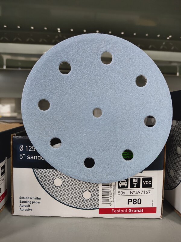 FE Granat 125mm P80 Disc