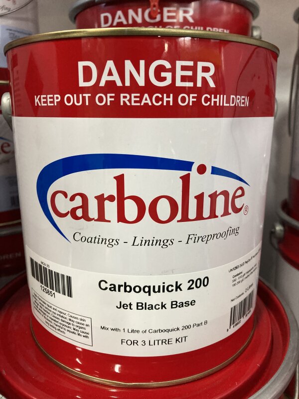 AL CARBOQUICK 200 BLACK 2l