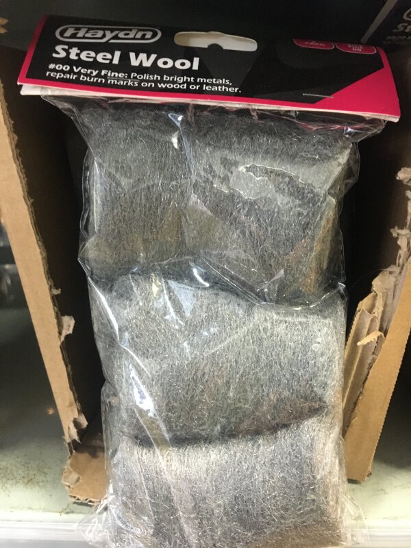 HA Steel Wool Pads - #00 Fine (8)