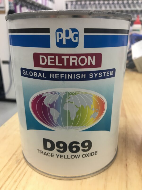 DELTRON D969 TRACE YELLOW OXIDE / 1L