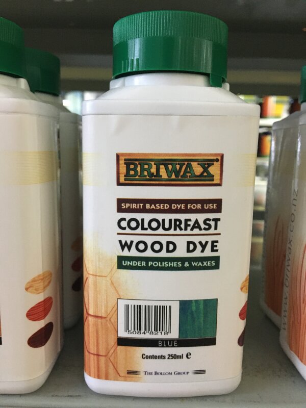 BR BRIWAX Spirit Dye Blue 250ml