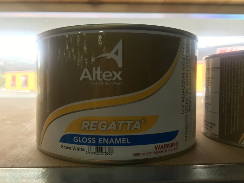 AYB Regatta GL Enamel Snow White 500ml