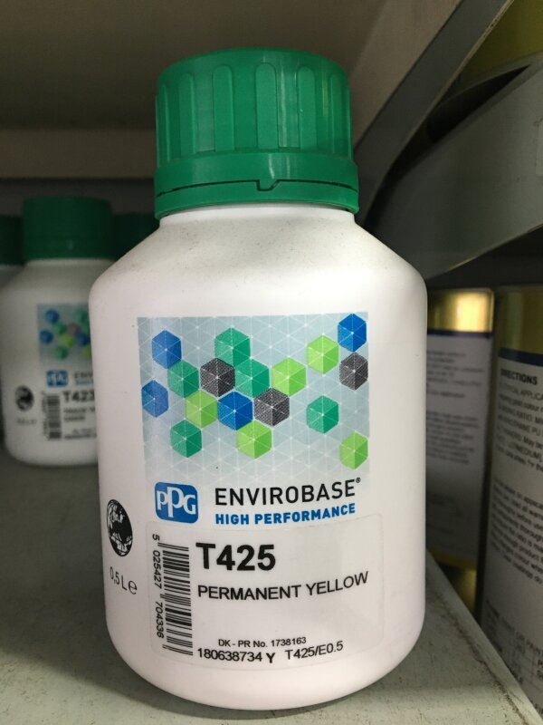 ENVIROBASE T425 PERMANENT YELLOW 500ML