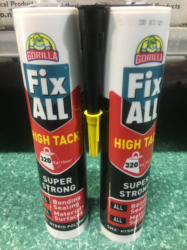 HF Fix All HG MS Adhesive - 290ml Black