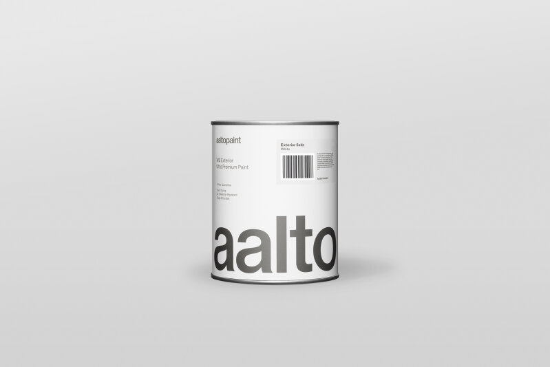 Aalto Ultra Premium Exterior Satin 1/2 White Base 1L