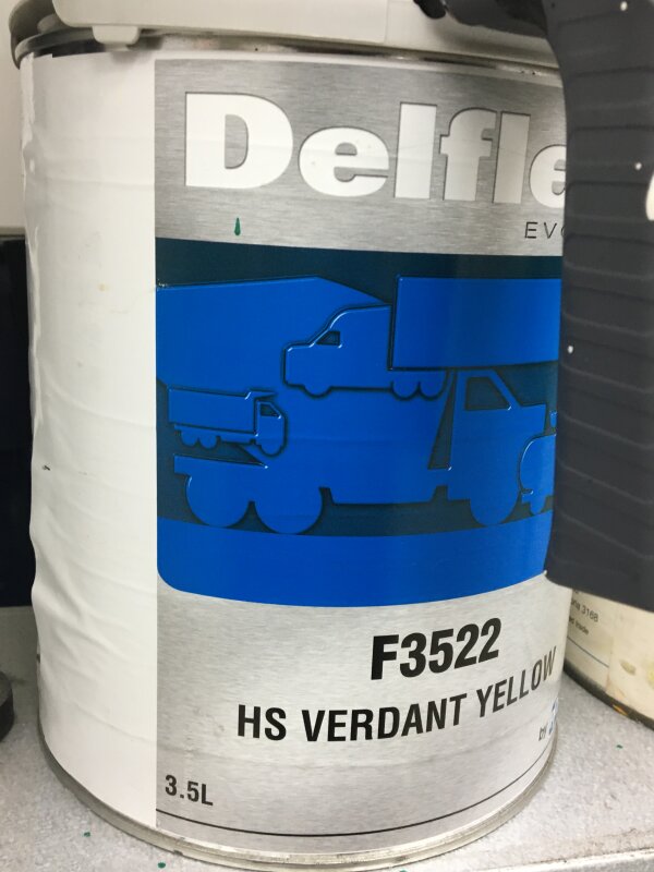 DELFLEET F3522 HS VERDANT YELLOW / 3.5L