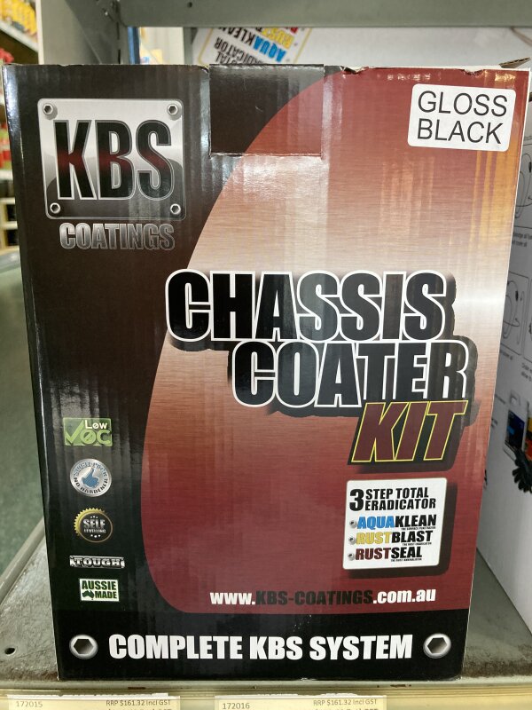 KBS CHASSIS COATER KIT GL BLACK
