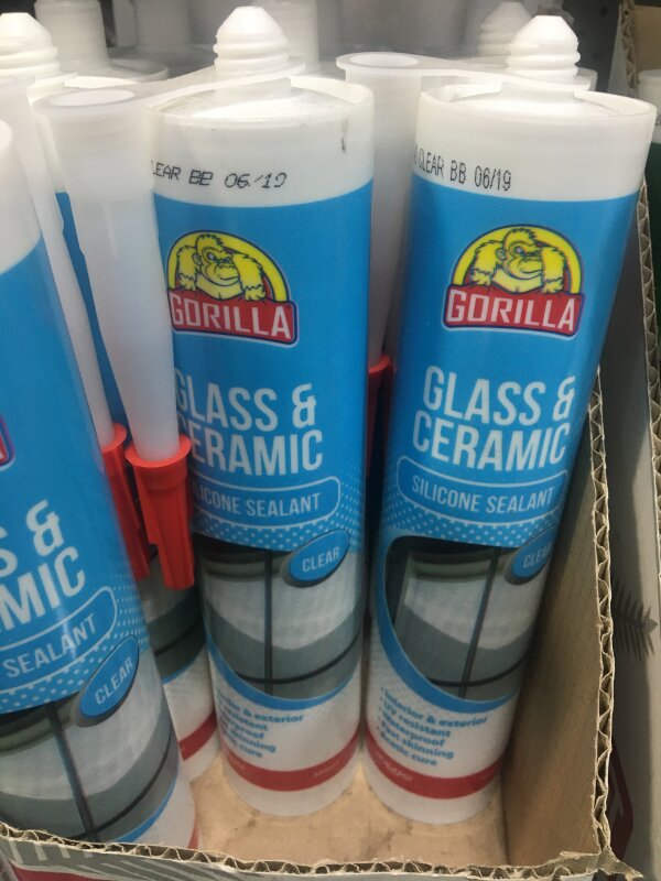 HF Silaseal RTV Glass Ceramics 310ml Clr