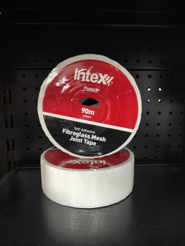 AX INTEX 50MM X 90M FIBREGLASS MESH JOINT TAPE