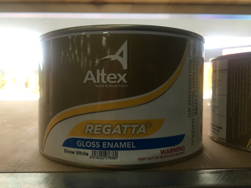 AYB Regatta GL Enamel Snow White 1L