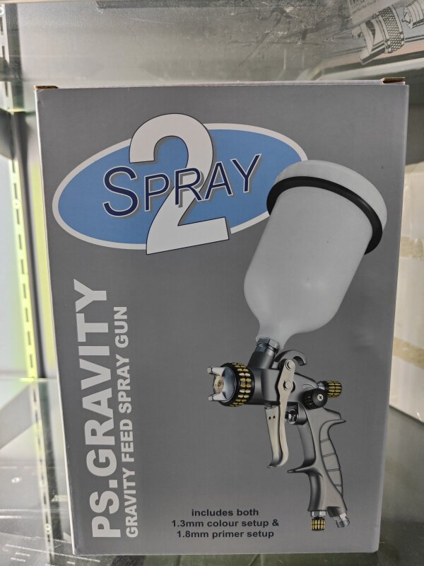  IWATA 2SPRAY GRAVITY GUN 1.3MM & 1.8MM