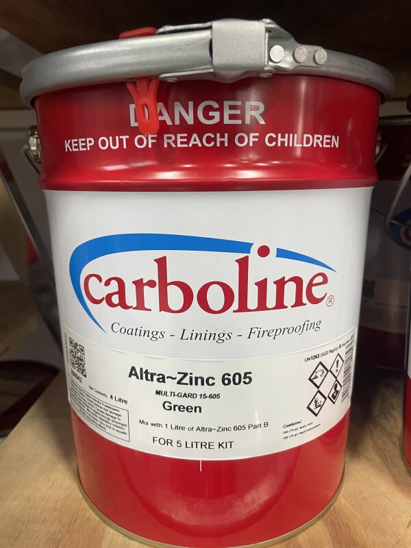 AL ALTRA-ZINC 605 GREEN 4L BASE