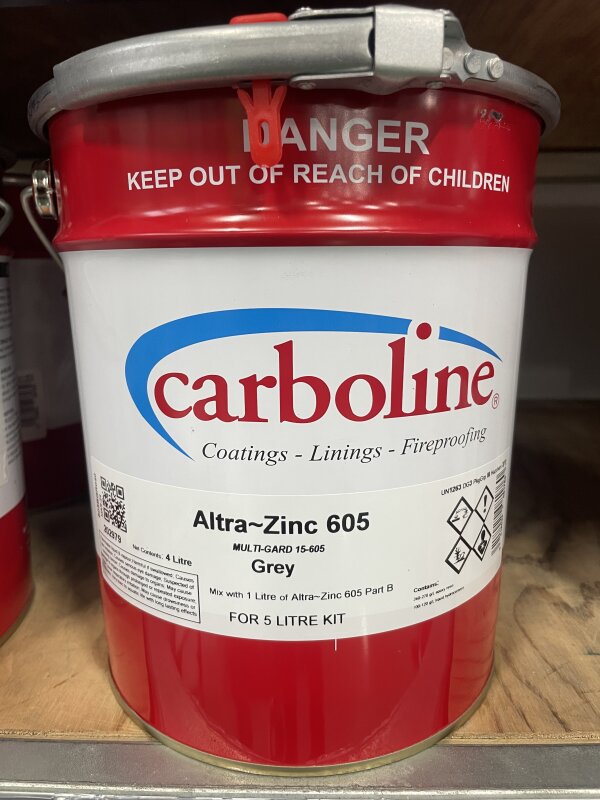 AL ALTRA-ZINC 605 GREY 4L BASE