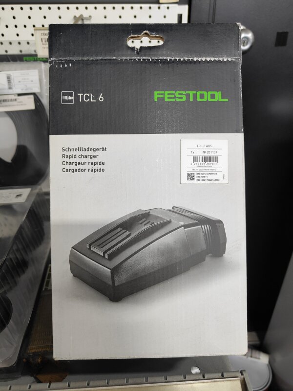 FE FESTOOL  AIRSTREAM 18V RAPID CHARGER TCL 6