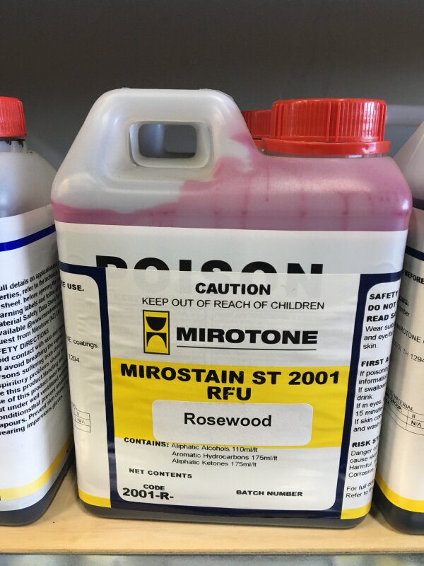 MI Stain ST 2001 NGR RFU Rosewood 1L