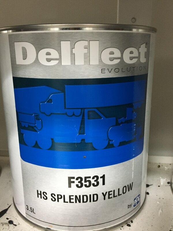 DELFLEET F3531 HS SPLENDID YELLOW / 3.5L