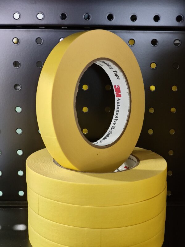3M AUTOMOTIVE REFINISH TAPE YELLOW 18MM X 55M