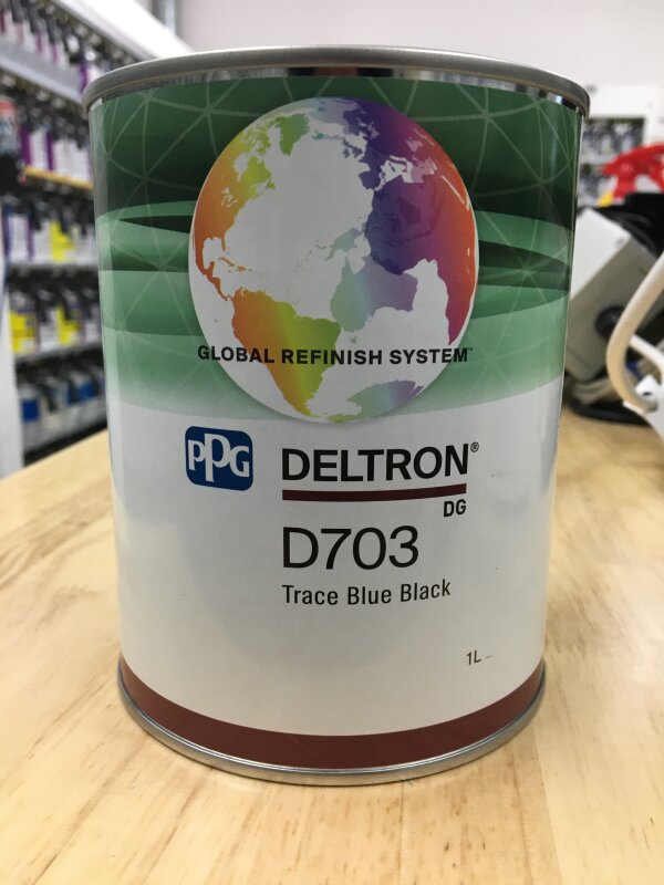 DELTRON D703 TRACE BLUE BLACK DG / 1L