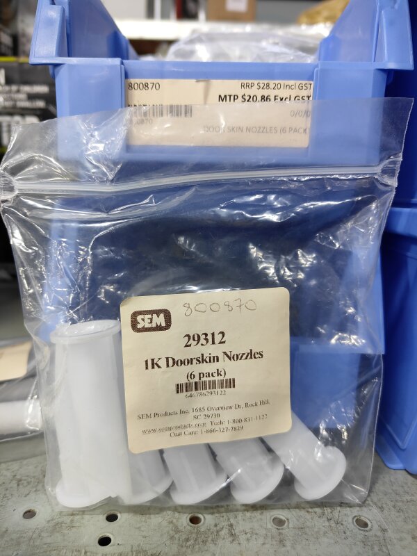DOOR SKIN NOZZLES (6 PACK)
