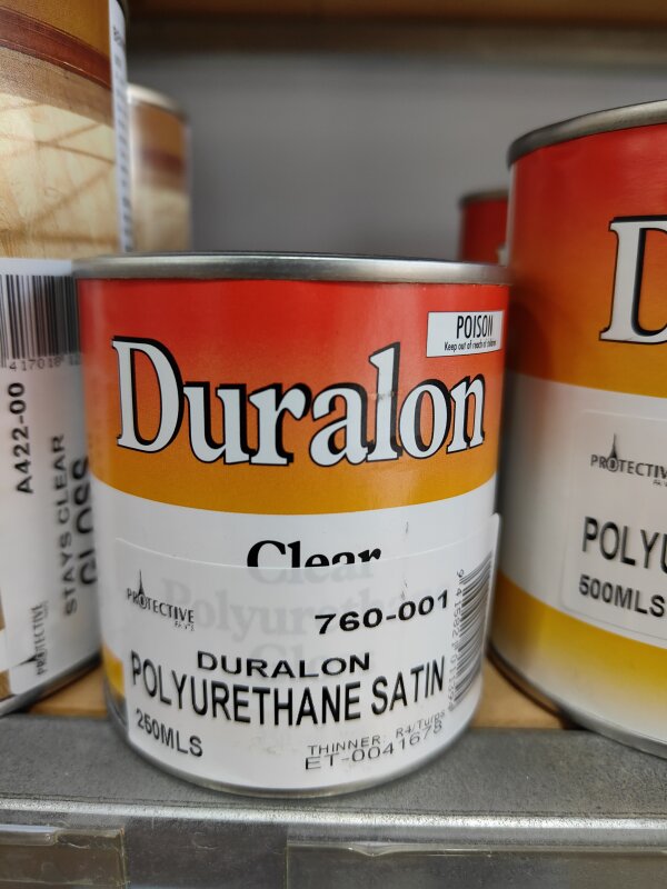 DURALON POLYURETHANE SATIN 250ML