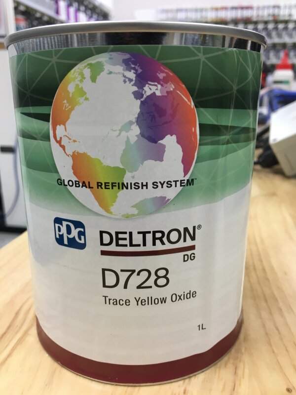 DELTRON D728 TRACE YELLOW OXIDE DG / 1L
