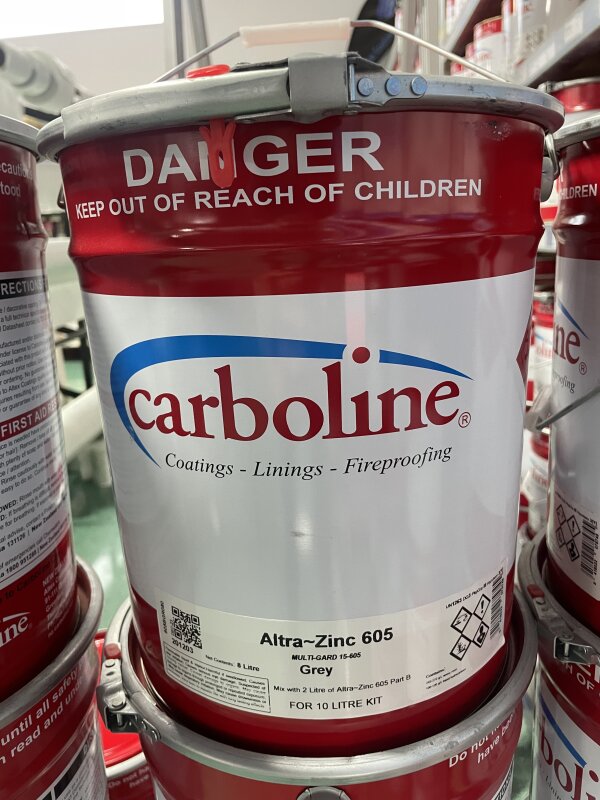 CARBOLINE ALTRA ZINC 605 8L GREY PART A