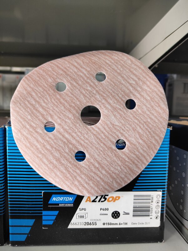 NO 9H Speedgrip Discs 150mm P400  A275