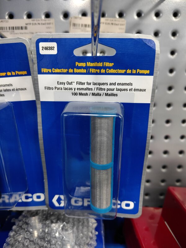 GR Graco Manifold Filter 100 Mesh 246382